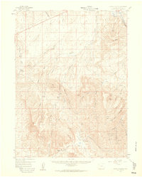 Citadel Plateau 1958 topographic map thumbnail