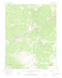 Cotopaxi 1959 topographic map thumbnail