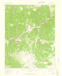 Cotopaxi 1959 topographic map thumbnail