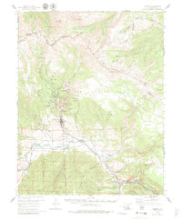 Creede 1959 topographic map thumbnail