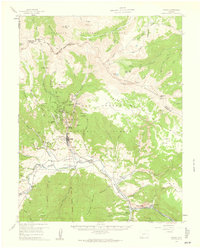 Creede 1959 topographic map thumbnail