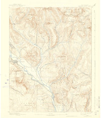 Crested Butte 1893 topographic map thumbnail