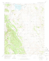 Antero Reservoir 1959 topographic map thumbnail
