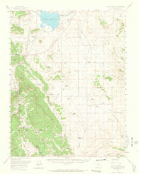 Antero Reservoir 1959 topographic map thumbnail