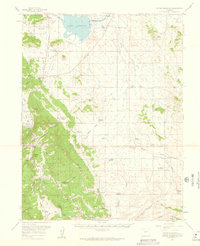 Antero Reservoir 1959 topographic map thumbnail