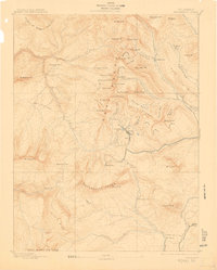 Anthracite 1893 topographic map preview