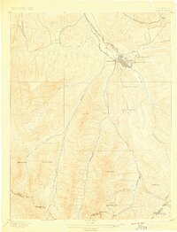 Aspen 1895 topographic map thumbnail