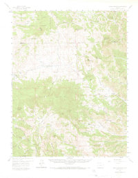 Black Mountain 1959 topographic map thumbnail