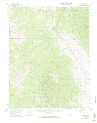 Bonanza 1959 topographic map thumbnail