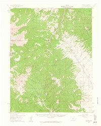 Bonanza 1959 topographic map thumbnail