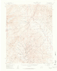 Bonanza 1959 topographic map thumbnail