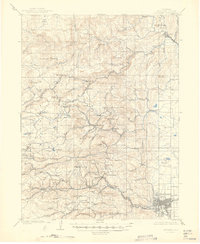 Boulder 1904 topographic map thumbnail
