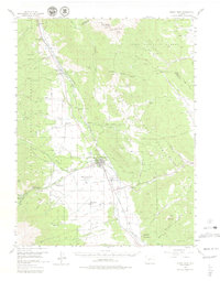 Buena Vista 1955 topographic map thumbnail