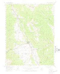 Buena Vista 1955 topographic map thumbnail