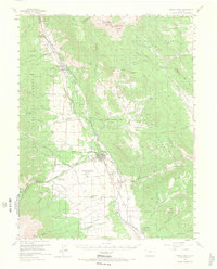 Buena Vista 1955 topographic map thumbnail