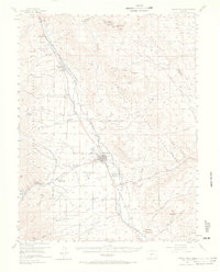 Buena Vista 1955 topographic map thumbnail