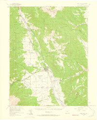 Buena Vista 1955 topographic map thumbnail