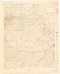 Spanish Peaks 1897 topographic map thumbnail