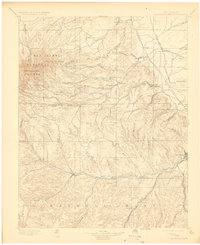 Spanish Peaks 1897 topographic map thumbnail