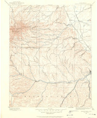 Spanish Peaks 1895 topographic map thumbnail