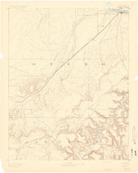 Timpas 1891 topographic map preview