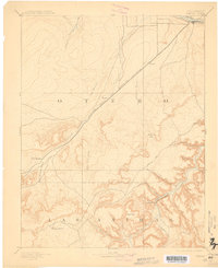 Timpas 1894 topographic map preview
