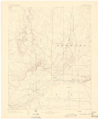Two Butte 1892 topographic map thumbnail