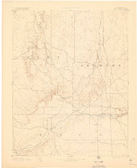 Two Butte 1893 topographic map thumbnail