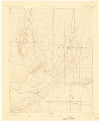 Two Butte 1893 topographic map thumbnail