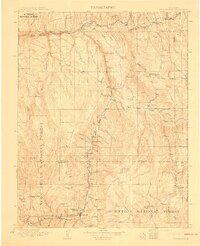 Uncompahgre 1911 topographic map thumbnail