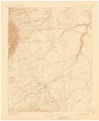 Walsenburg 1897 topographic map thumbnail