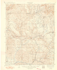 Pagosa Springs 1927 topographic map thumbnail