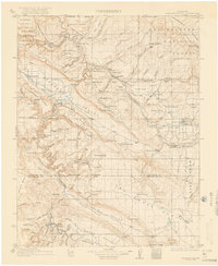 Paradox Valley 1922 topographic map thumbnail