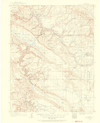 Paradox Valley 1916 topographic map thumbnail