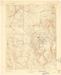 Pikes Peak 1901 topographic map thumbnail