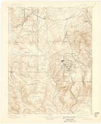 Pikes Peak 1901 topographic map thumbnail