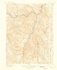 Platte Canyon 1893 topographic map thumbnail