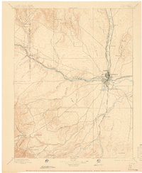 Pueblo 1897 topographic map thumbnail