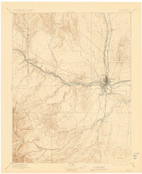 Pueblo 1897 topographic map thumbnail