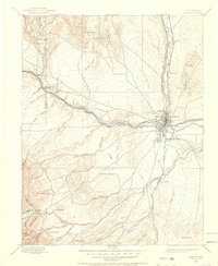 Pueblo 1894 topographic map thumbnail