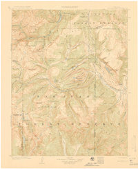 San Cristobal 1907 topographic map thumbnail