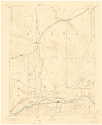 Las Animas 1893 topographic map thumbnail