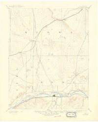 Las Animas 1893 topographic map thumbnail