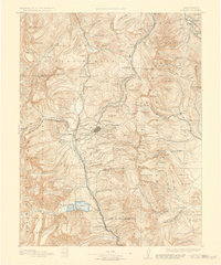 Leadville 1891 topographic map thumbnail