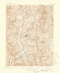 Leadville 1891 topographic map thumbnail