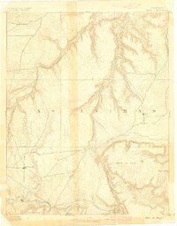 Mesa de Maya 1893 topographic map thumbnail