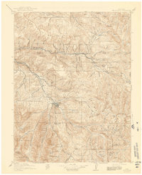 Mount Jackson 1911 topographic map thumbnail