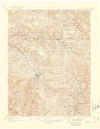 Mount Jackson 1911 topographic map thumbnail