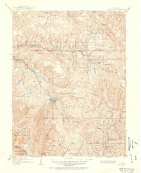 Mount Jackson 1909 topographic map thumbnail