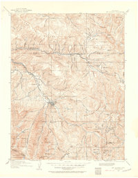 Mount Jackson 1909 topographic map thumbnail